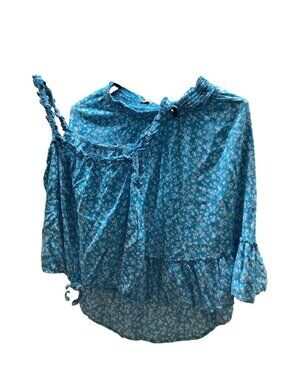 SO Girls Size XL (14-16) Ruffle Tank Top & Hi-Lo Midi Skirt Set, Preloved